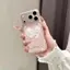 Ốp lưng mềm Thỏ Sọc Họa Tiết Cute Bảo Vệ Camera iPhone 17/16 Pro/15/14/13/12 Mẫu Hot
