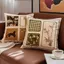 Merad Retro Gối Thời Trung Cổ Nhẹ Sang Trọng Đệm Sofa Tựa Lưng Cao Cấp Cafe B & B Gối Siêu Mềm26062402
