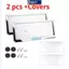 MAKY Khung Đĩa Ô Tô 2 Chiếc Màu Xanh Thép Không Gỉ Acrylic Bao Chống Trầy Xước Giấy Phép Cho Đa Năng Tự Động Sử Dụng VN