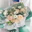 MAKY 20 Chiếc Hai Mặt Màu Hoa Quấn Hoa Chống Thấm Nước Bó Hoa Ngủ 58 * 58cm DIY Gói Quà Giấy Trang Trí Hoa VN