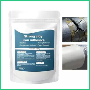 Kim Loại Putty 100g Dính Mạnh Mẽ Đất Sét Chống Thấm Nước Lỗ Kim Loại Chất Lỏng Sắt Dính Cho Sắt Gốm Gạch Gỗ Thủy Tinh jiwvn