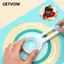Dụng cụ cắt vòng tròn GETVOW, Máy cắt giấy hình tròn đa kích thước đường kính 2cm-32cm, Đường kính có thể điều chỉnh di động Scrapbooking Máy cắt quay tròn Làm mô hình