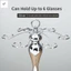 Giá treo Upside Down - Giá đỡ ly rượu vang đỏ để trang trí nội thất