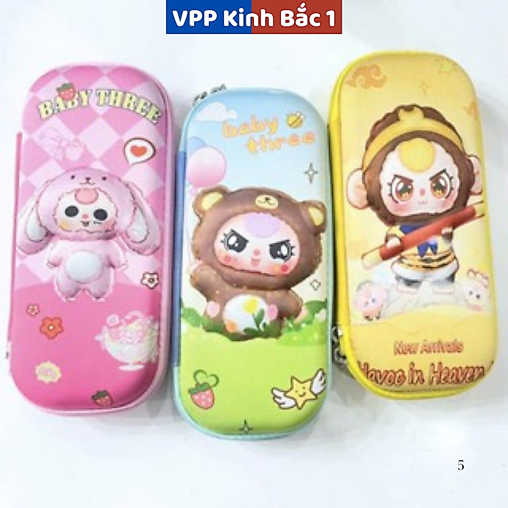 Hộp Bút 3D Baby Dễ Thương Dụng Cụ Học Tập Học Sinh.