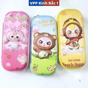 Hộp Bút 3D Baby Dễ Thương Dụng Cụ Học Tập Học Sinh.