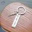 HFTOY Let Lead · · · · · Móc khóa bằng thép không gỉ Faith Cross, Móc chìa khóa tôn giáo Vòng ví Túi Bapa Charm Quà tặng hàng ngày ~