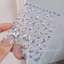 Phong Cách Quốc Gia Xanh Trắng Sứ Giá Trị Cao Bạc Nóng Làm Móng Miếng Dán Cổ Tinh Khiết Desire Dính diy Trang Trí Móng Tay Đề Can