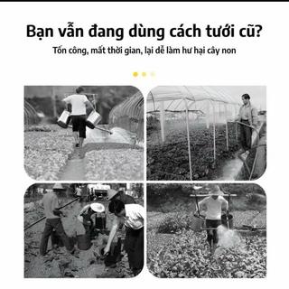 [HOT] Đầu Vòi Tưới Cây Phun Sương Đa Năng Đầu Phun Mưa Cho Cây Trồng Phù Hợp Ống Nước 16-21mm Nhựa