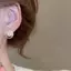 Bông Tai Ngọc Trai AqToCna 12 Chiếc Nhỏ Và Lớn Mô Phỏng Pháp Trang Sức Thời Trang Thanh Lịch Cho Tiệc Cưới AqToCna