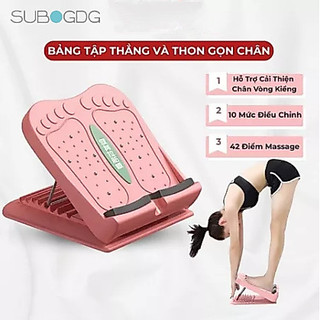 SUBOGDG Bảng nghiêng tập thon, tập yoga, massage giãn cơ tại nhà  chân hỗ trợ tập gym, yoga, giãn cơ, định hình chân