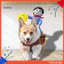 Trang phục thú cưng ngộ nghĩnh Không tay Cotton Pet Cowboy Rider Phong cách Trang phục chó Đồ dùng cho thú cưng