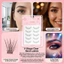 Hình Chữ V Lông Mi Giả Siêu Mỏng Trong Suốt Dây Tự Nhiên C Curl Sợi Tổng Hợp Lông Mi Để Trang Điểm Hàng Ngày