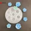 1 Khuôn Silicon Hoa Đào Hoa Anh Đào Mini DIY Bánh Mousse Fondant Dụng Cụ Nướng Bánh Thạch Cao Keo Nhựa Đất Sét Trang Trí Khuôn VN