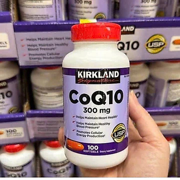 Viên Uống Hỗ Trợ Tim-Mạch Coq10 Krikland Signature 300mg 100 Viên Mỹ