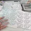 HFTOY 3D Acrylic Đôi Cánh Thiên Thần Bộ Đề Can Kim Cương Giả Pha Lê Lấp Lánh Cho Thêu Sò Trẻ Em Thiệp Chúc Mừng Handmade ~