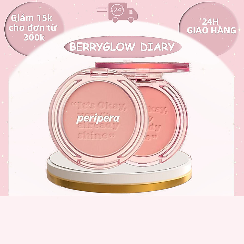 Peripera Má Hồng Tươi Tắn – Làm Sáng Gương Mặt, Căng Bóng Mọi Khoảnh Khắc!