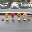 Smiley Hoa Hướng Dương Hoa Nhỏ Ô Tô Điều Khiển Trung Tâm Lò Xo Đồ Trang Trí Xe Nhỏ Hoa Tươi Vật Dụng Trang Trí 6.26 OYYC