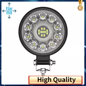 Đèn LED làm việc ô tô Đèn pha LED tròn 3 Inch Đèn phụ trợ Đèn sửa đổi địa hình cho xe tải Máy kéo ATV UTV Thuyền