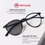 Kính đổi màu gọng tròn nữ MKTRENDY gọng nhựa dẻo chống tia UV chống ánh sáng xanh thời trang dễ thương K82