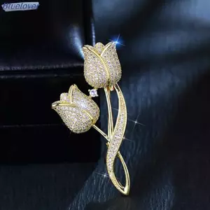 Bluelover Tính Khí Hoa Trâm Thiết Kế Niche Cao Cấp Tinh Tế Pin Tính Khí Phù Hợp Với Corsage Mới