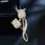 Bluelover Tính Khí Hoa Trâm Thiết Kế Niche Cao Cấp Tinh Tế Pin Tính Khí Phù Hợp Với Corsage Mới