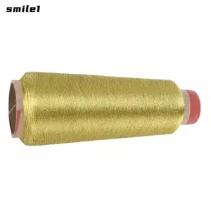 Sợi chỉ may polyester SMILE, Sợi chỉ may polyester cứng, Sợi chỉ thêu vàng bền để làm nhiệm vụ thủ công