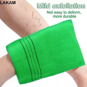 Khăn tắm tẩy tế bào chết LAKAM Cực kỳ thoải mái Bền bỉ Máy chà sàn tắm bằng sợi Viscose