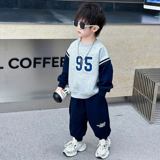 Bộ quần áo thu đông bé trai 14-45kg.Đồ bộ dài tay cho bé trai mẫu số 95.Bộ nỉ cho bé trai. D19