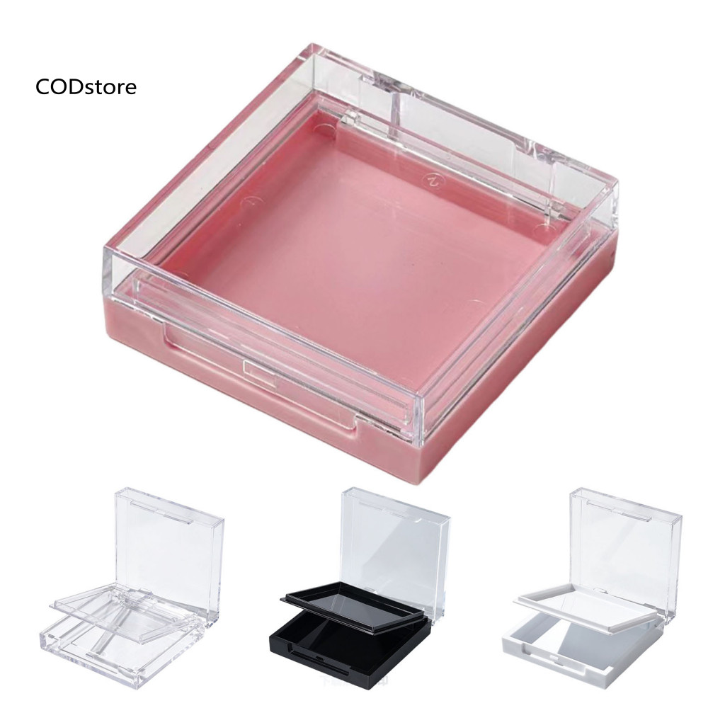 KDC Acrylic Móng Tay Bảo Quản Hộp Đựng Móng Tay Hai Lớp Trong Suốt Cho Gia Đình Bảo Quản Móng Tay Nghệ Thuật Di Động Sắp Xếp Dành Cho Móng Tay Acrylic Bấm Vào Móng Tay Bao Bì