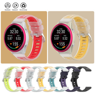 Dây đeo silicon bề mặt đồng hồ tháo nhanh 20 / 22mm cho Garmin Forerunner 970 170 70 570 255 265 165 55 158