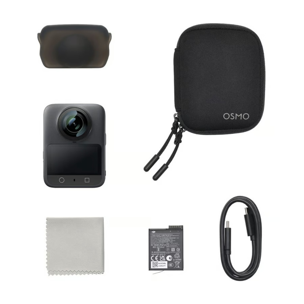 Camera hành động DJI Osmo 360 cảm biến 1/1.1 inch, quay video 360 độ ...