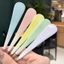 Muỗng tròn thép không gỉ cán dẹp nhiều màu loang 16.5cm