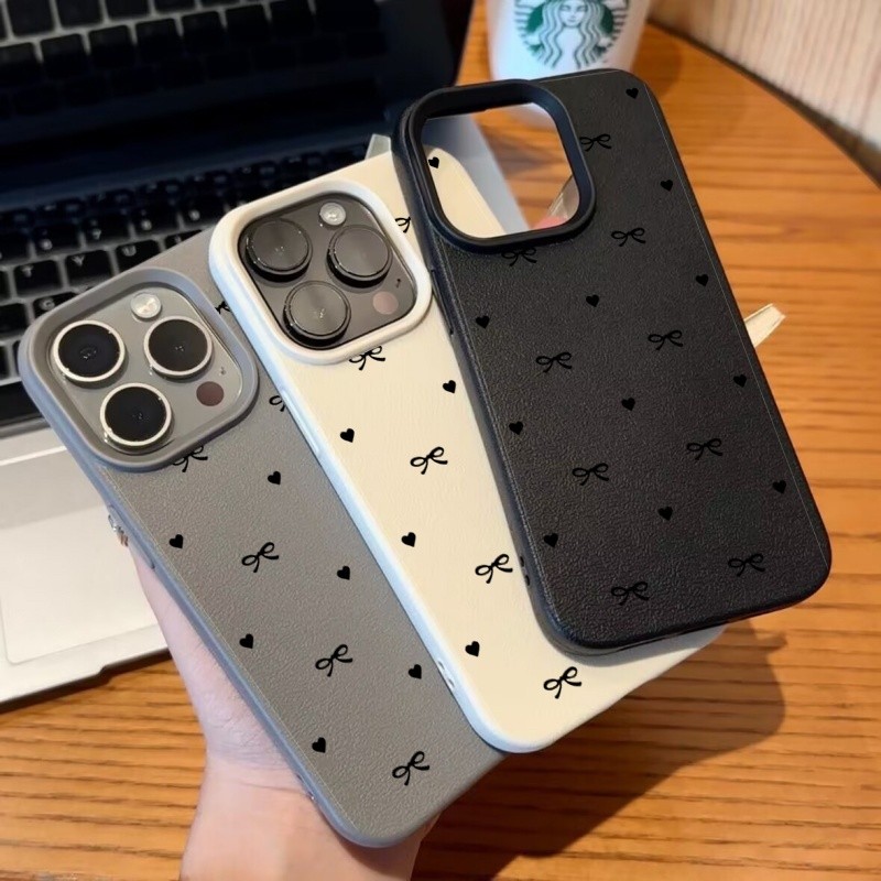 Ốp Nơ Cho VIVO V15 V19 V20 SE Y85 Y95 Y93 Ốp Lưng Trái Tim Tình Yêu Dễ Thương Silicon Mềm Da PU Thời Trang Graffiti TPU INS Hàn Quốc Màu Trơn Dễ Thương Nghệ Thuật Bao
