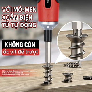 AIMVUKES【Bộ 26 món 9.8V】Bộ tuốc nơ vít không dây Tua vít điện Bộ tuốc nơ vít nguồn chính xác Thiết bị bút0 sạc cho gia