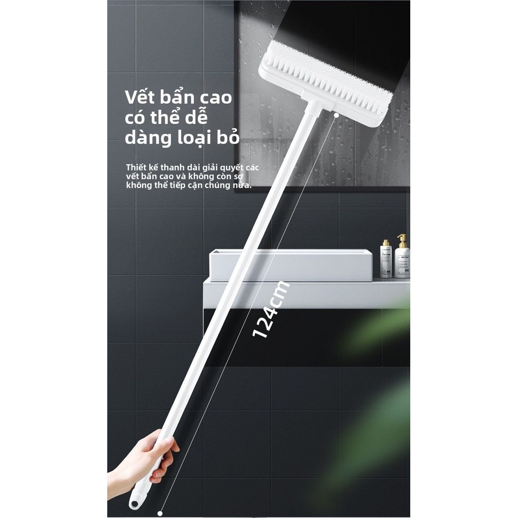 Chổi Cọ Nhựa Lau Sàn Chất Lượng Cao - Bàn Chải Cứng Đánh Bay Vết Bẩn, Dễ Sử Dụng