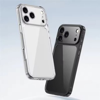 [JLK] Ốp điện thoại chống sốc trong suốt sang trọng cho iPhone 17Air 17 17Pro 17Pro Max Clear Hybrid TPU + PC Ốp điện thoại cứng bảo vệ