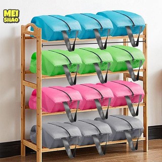 Túi Bảo Quản Giày MeiShao Vải Nylon Chống Thấm Nước Và Chống Bụi Có Dây Kéo Chắc Chắn Thích Hợp Cho Nam Nữ Du Lịch Tại Nhà Túi Bảo Quản