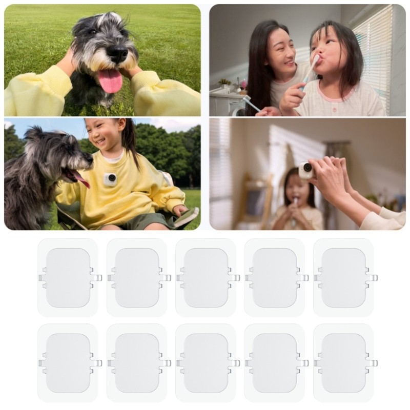 Bộ đính kèm máy ảnh PPY Miếng dán dính cho nhựa chụp ảnh ngoài trời 360 GO Ultra