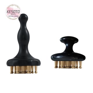 Bàn chải Massage cơ thể bằng đồng thau Guasha Cạo Hướng dẫn sử dụng Thư giãn cơ thể Bàn chải áp lực kinh tuyến cho mẹ Salon Người phụ nữ