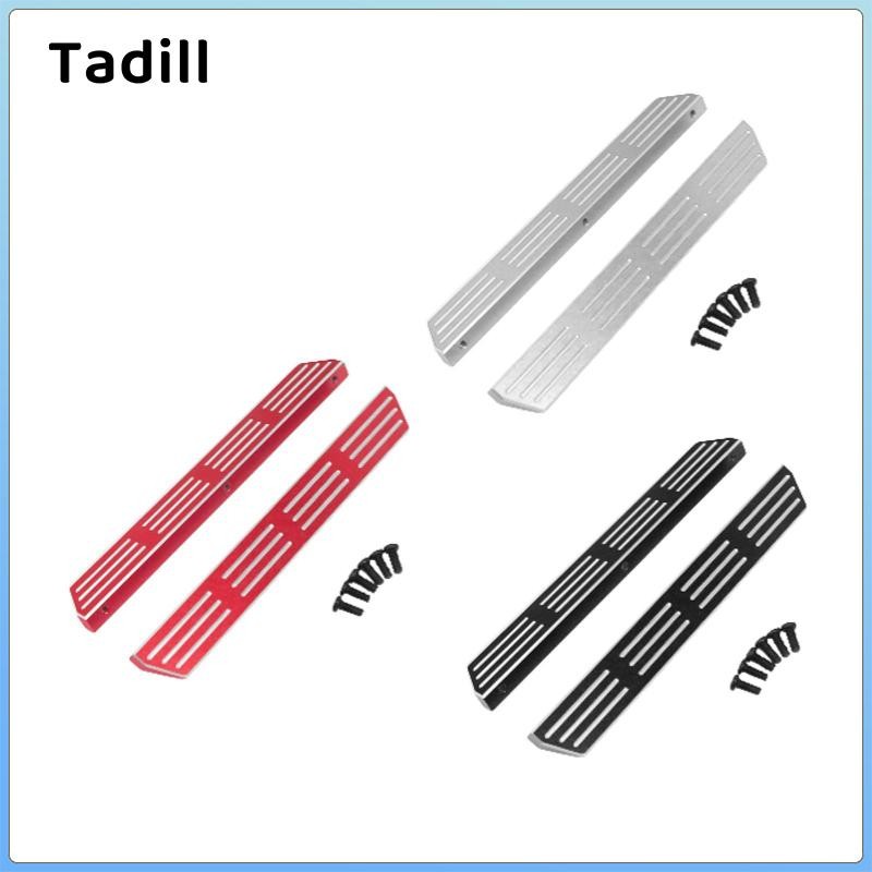 Bàn đạp chân xe RC, Bàn đạp bên bằng kim loại Phụ tùng chắc chắn Bước chạy bảng RC Side Board, cho xe tải H12Y H12Y + 1 / 12