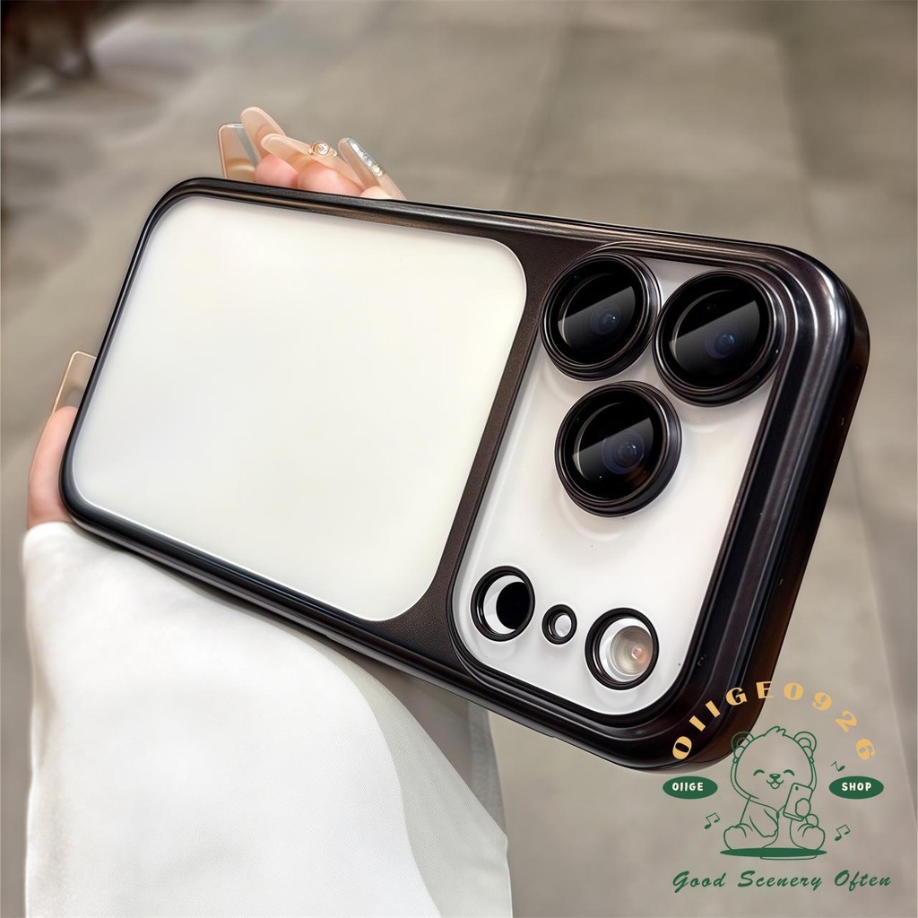 【 Ốp lưng iPhone17 】 Vỏ điện thoại siêu mỏng mờ iPhone 17 Pro Max cho vỏ iPhone PC Vỏ cứng chống sốc