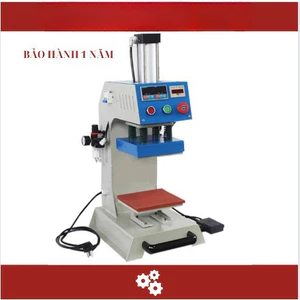 Máy Ép Nhiệt Logo 1 Mâm Tự Động – Mâm Ép 15x15cm, Ép Nhanh, Bền Bỉ