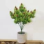 TOPTOOLCX Nhánh Thông Nhân Tạo, Phụ Kiện DIY Nhánh Nón Thông Giáng Sinh Xanh, Cây Giả Thủ Công Trang Trí Máy Tính Để Bàn Lá Giả Trang Trí Lễ Hội