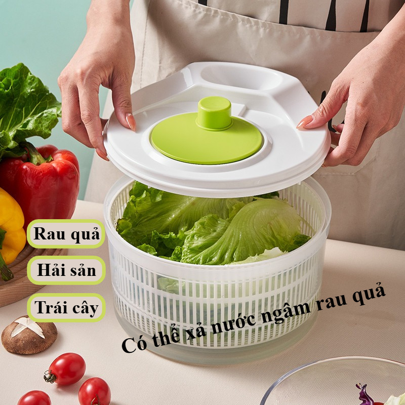 Máy sấy trái cây và rau quả,Tay quay quay và sấy khô,Giữ tươi,Công suất lớn,Trợ giúp tốt cho nhà bếp