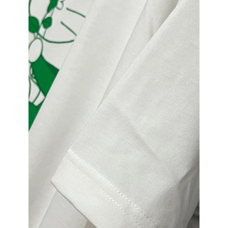 Bán áo thun xanh Doremon in hình tay ngắn, phù hợp unisex, phong cách Hàn Quốc