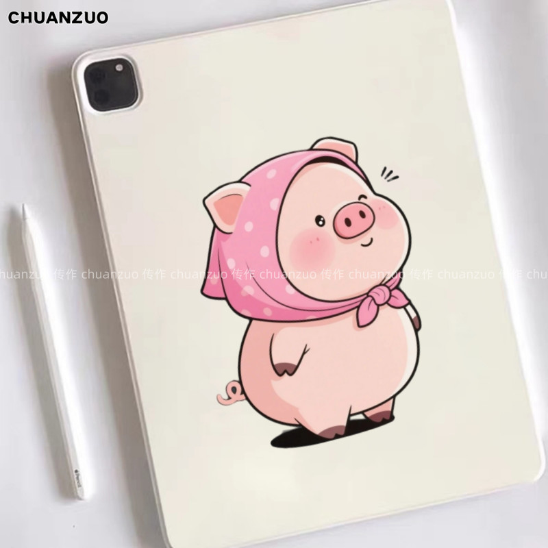 Nhãn dán trang trí cơ thể lợn dễ thương Nhãn dán xe máy sáng tạo độc đáo chống thấm nước