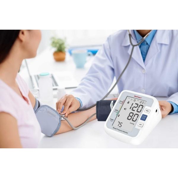 Máy đo huyết áp Sinocare BA-801 Chính Hãng (Giọng nói Tiếng Việt)