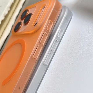 [JLK] Ốp từ tính cứng PC mờ siêu mỏng cho iPhone 17 Air 16 15 14 13 12 Pro Max Plus Vỏ mờ chống sốc