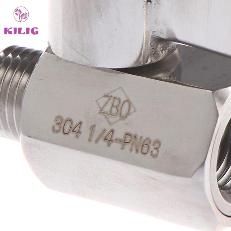 Van nhỏ bằng thép không gỉ 304 1 / 4 Inch tiện lợi