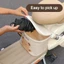 Túi đựng xe điện ICUCKO, Túi đựng pin có thể tháo rời dung tích lớn, Túi lưu trữ tay ga chống nước in hình gấu dễ thương cho xe máy Xe điện Xe đạp